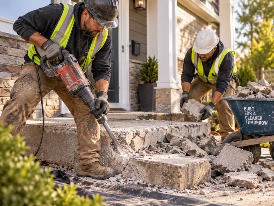 Small-Scale Residential & Commercial Demolition by Ground Guard Solutions